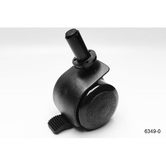 Alek cot wheels - set - different colors Crib color: black
