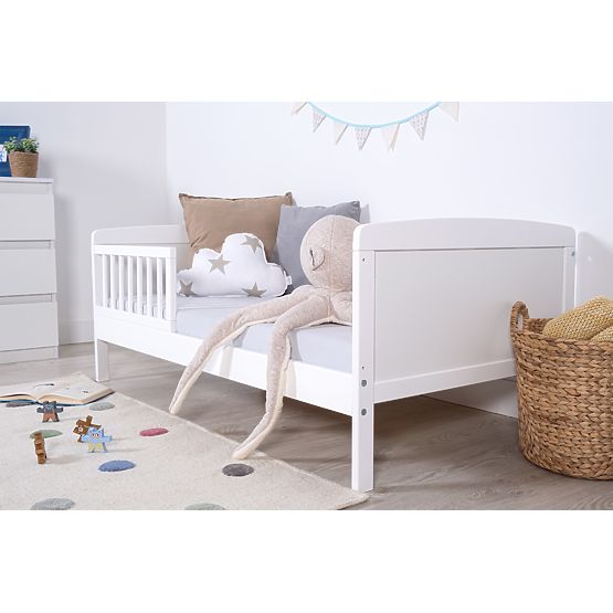 Junior Children's Bed White 140x70 cm
