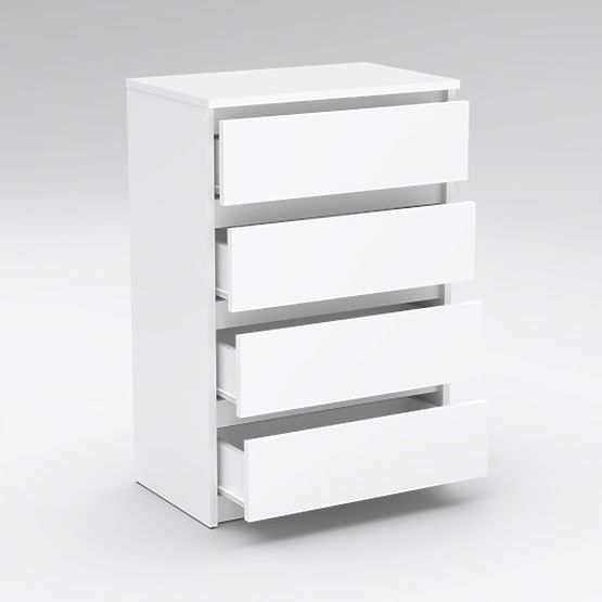White Simply 4 Dresser