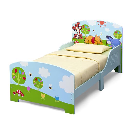 Winnie the Pooh Children's Wooden Bed