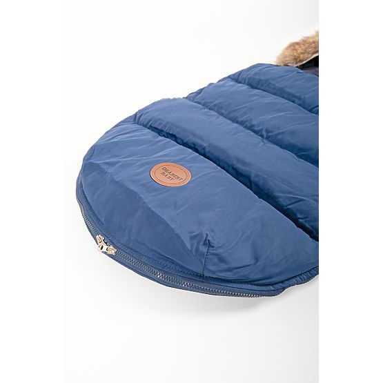 Winter stroller bag Mouse - dark blue