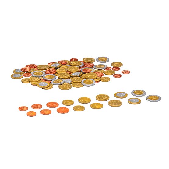 Wissner Play Coins Euro 80 pcs
