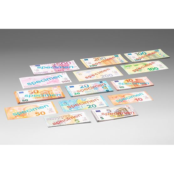 Wissner Play Money Euros 140 pcs