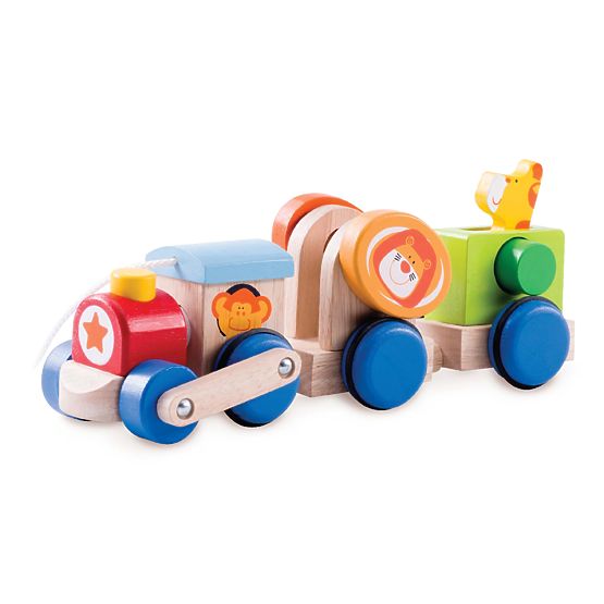 Wonderworld Wooden Safari Train