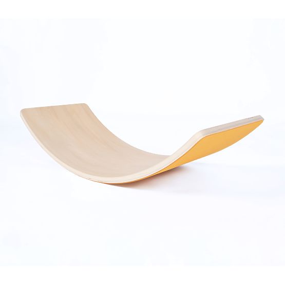 Wooden balance board - orange