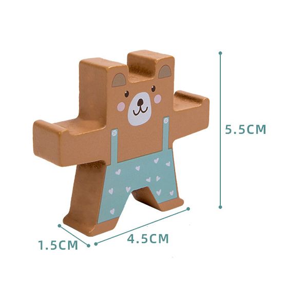 Wooden balance game - animals