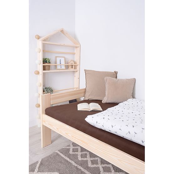 Wooden Bed Mel 200x90 - Lacquered