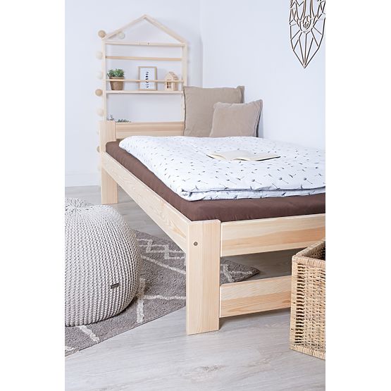 Wooden Bed Mel 200x90 - Lacquered