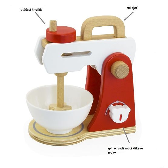 Wooden blender for children
