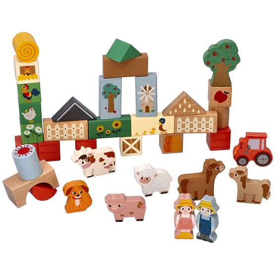 Wooden Blocks - Farm Adventure
