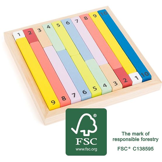 Wooden Blocks for Learning Counting