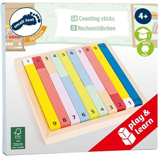 Wooden Blocks for Learning Counting
