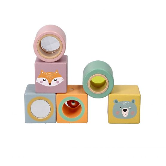 Wooden Blocks for Little Explorers to Hold