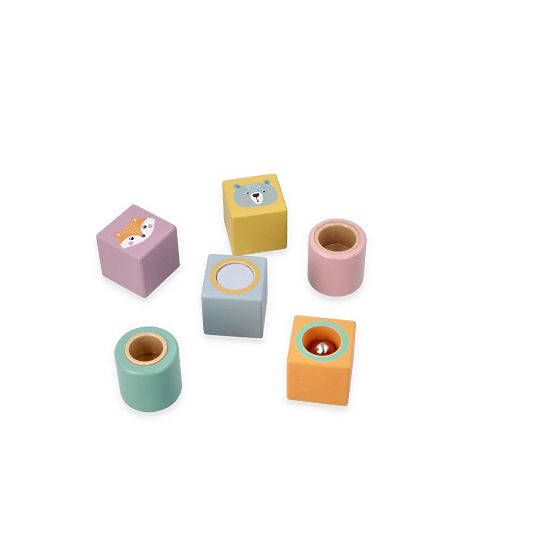 Wooden Blocks for Little Explorers to Hold