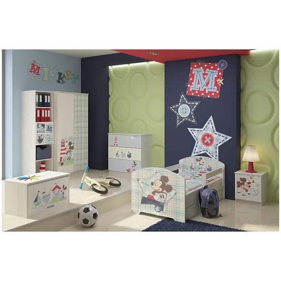 Wooden chest for Disney toys - Mickey Mouse