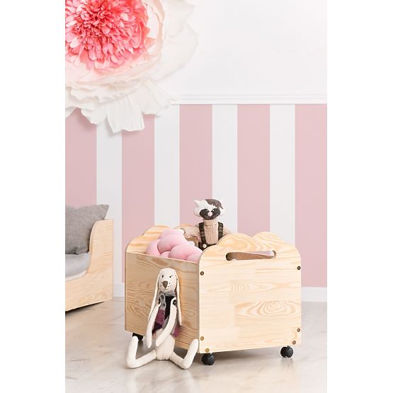 Wooden chest for toys MRÁČEK