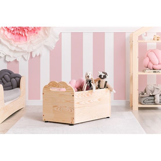 Wooden chest for toys MRÁČEK