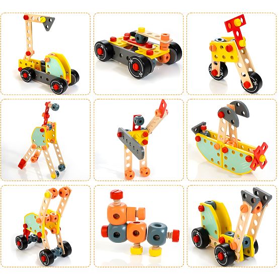 Wooden Children's Workbench ECOTOYS