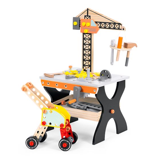Wooden Children's Workbench ECOTOYS