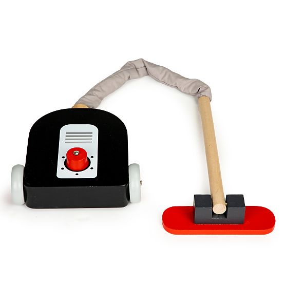 Wooden Cleaning Set Trolley XXL Vacuum Cleaner ECOTOYS