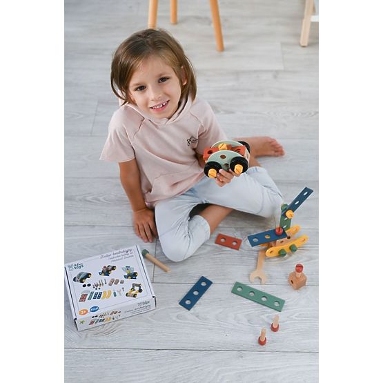 Wooden Construction Set 40 Pieces