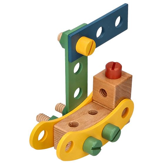Wooden Construction Set 40 Pieces
