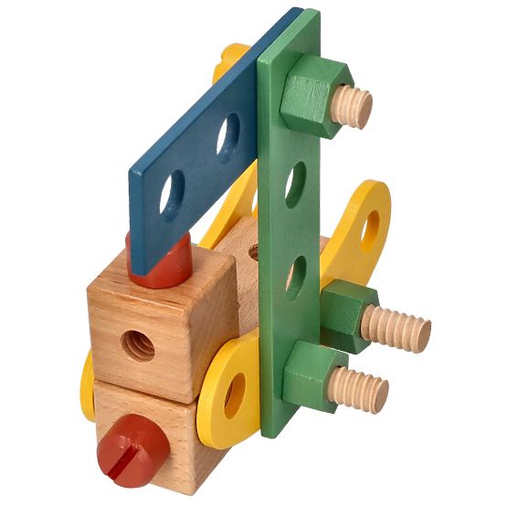 Wooden Construction Set 40 Pieces