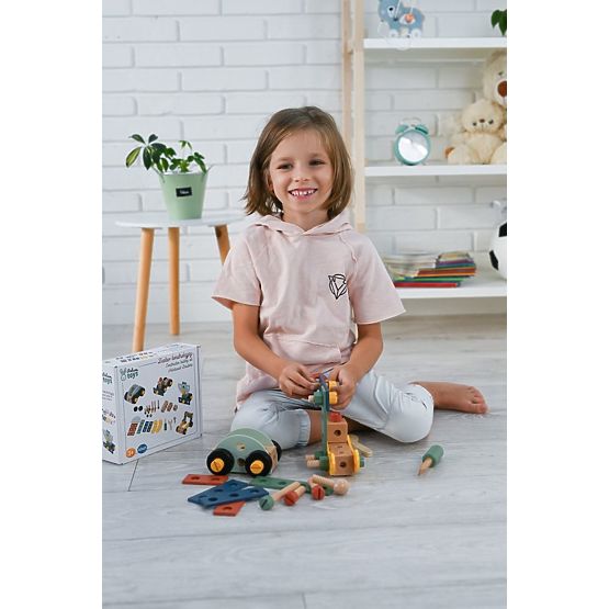 Wooden Construction Set 40 Pieces