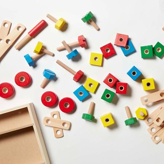Wooden construction set - 48pcs