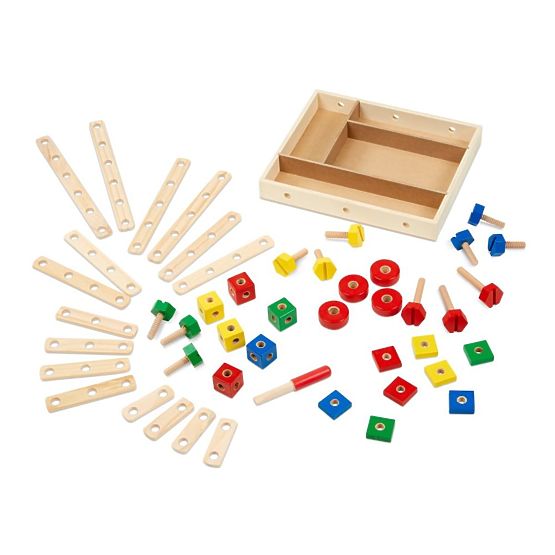 Wooden construction set - 48pcs