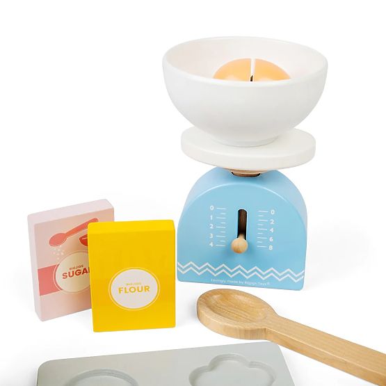 Wooden Cookie Baking Set