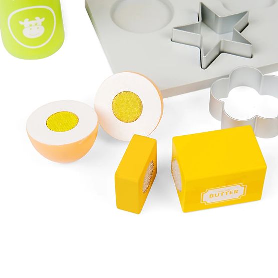 Wooden Cookie Baking Set