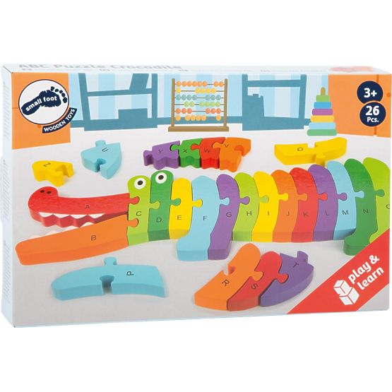 Wooden Crocodile ABC Learning