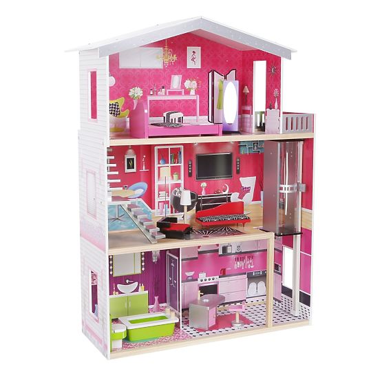 wooden doll house Malibu