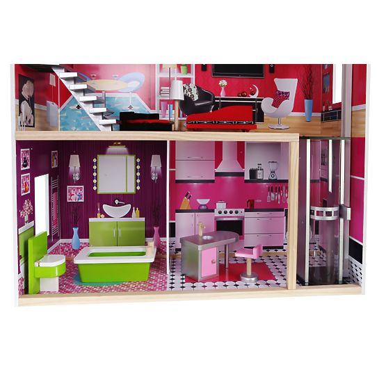 wooden doll house Malibu