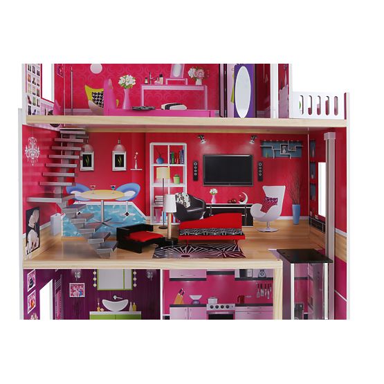 wooden doll house Malibu