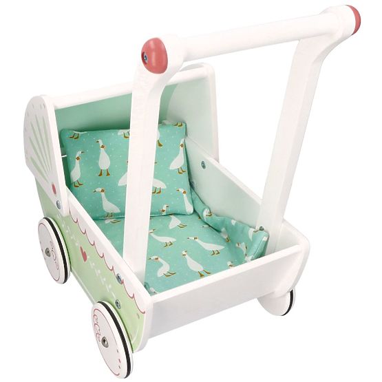 Wooden Doll Stroller