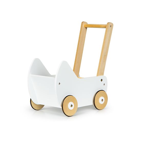 Wooden Doll Stroller Walker ECOTOYS
