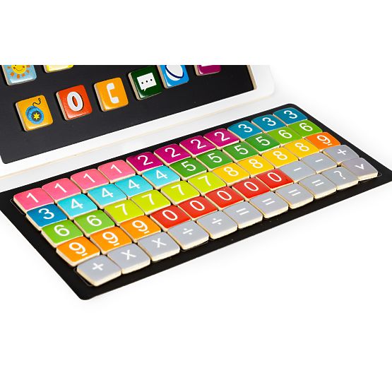 Wooden Educational Tablet Magnetic Chalkboard ECOTOYS