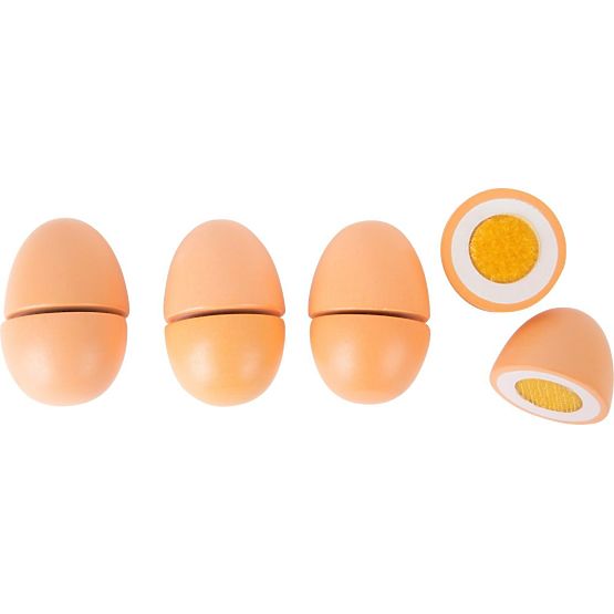 Wooden Eggs with Velcro