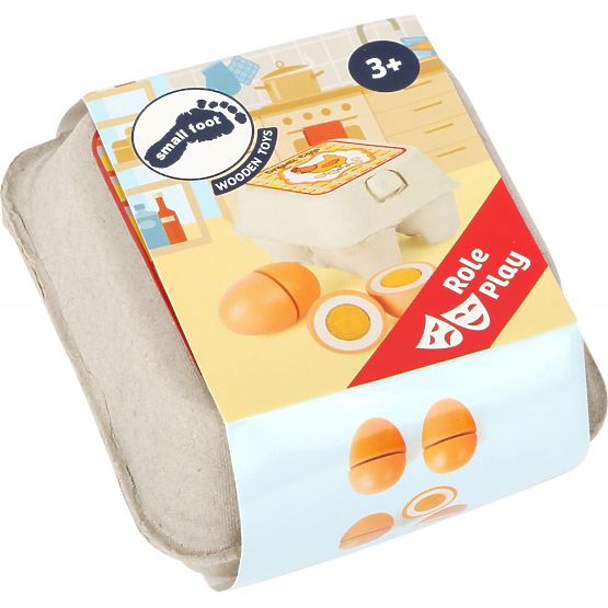 Wooden Eggs with Velcro