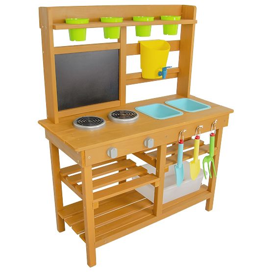 Wooden Garden Kitchen