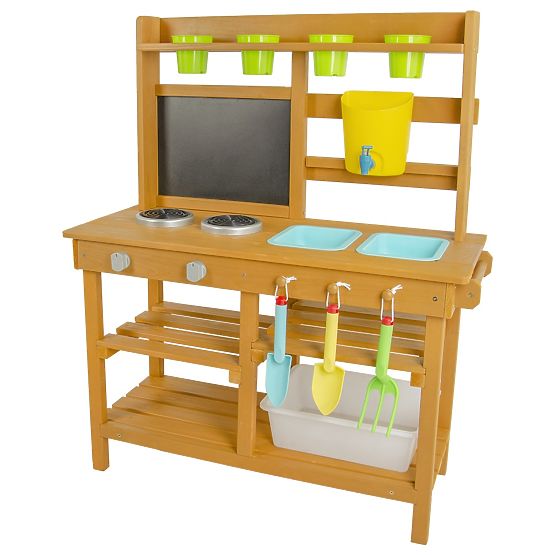 Wooden Garden Kitchen