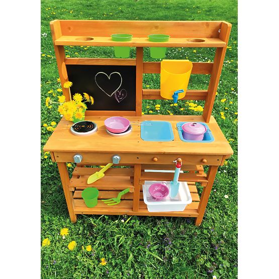 Wooden Garden Kitchen