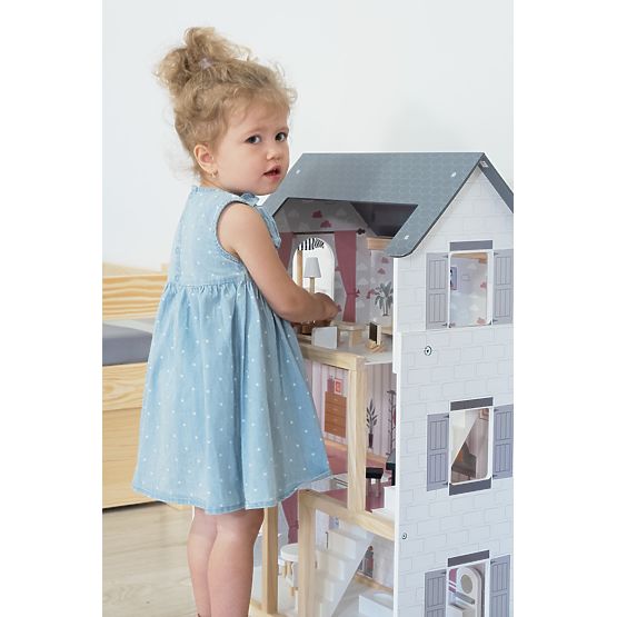 Wooden house for Amelia dolls