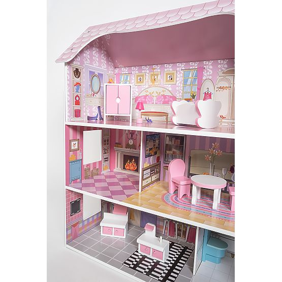 Wooden Dollhouse Bella