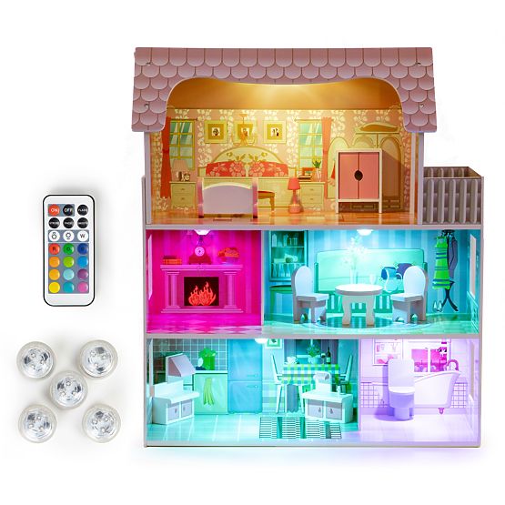 Wooden house for Charlotte dolls