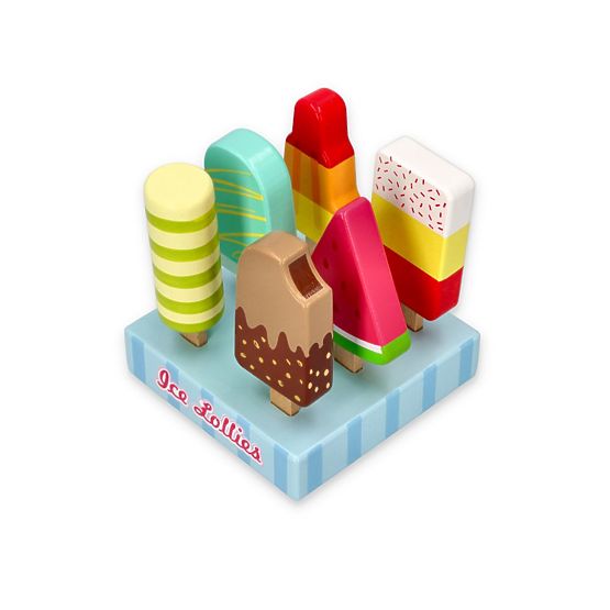 Wooden Ice Cream Popsicles
