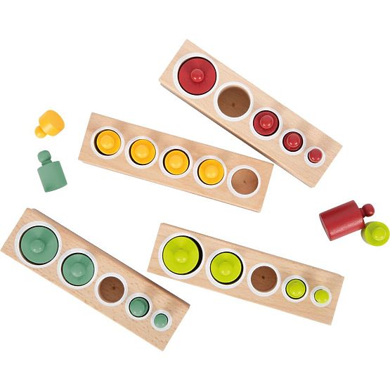 Wooden insert weights