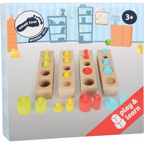 Wooden insert weights